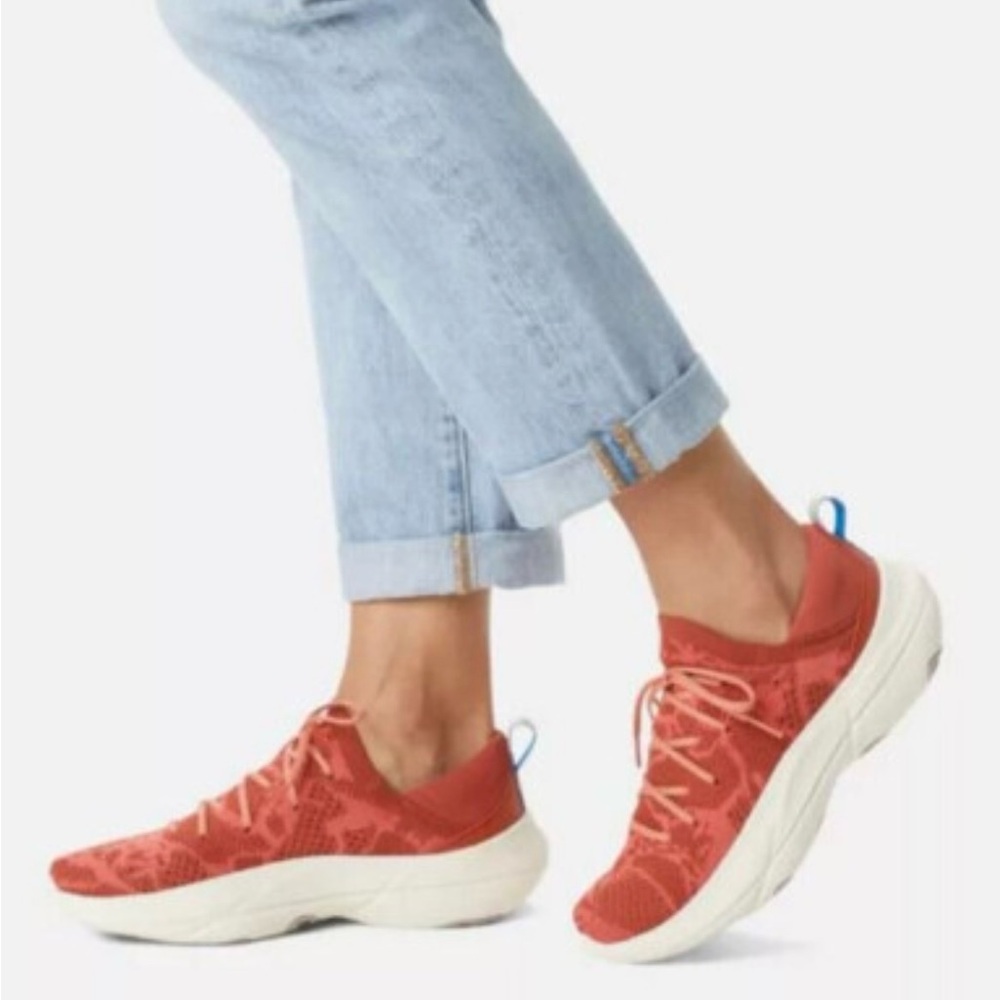 Sorel Red and White Women's Sneakers